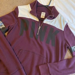 VS PINK half zip